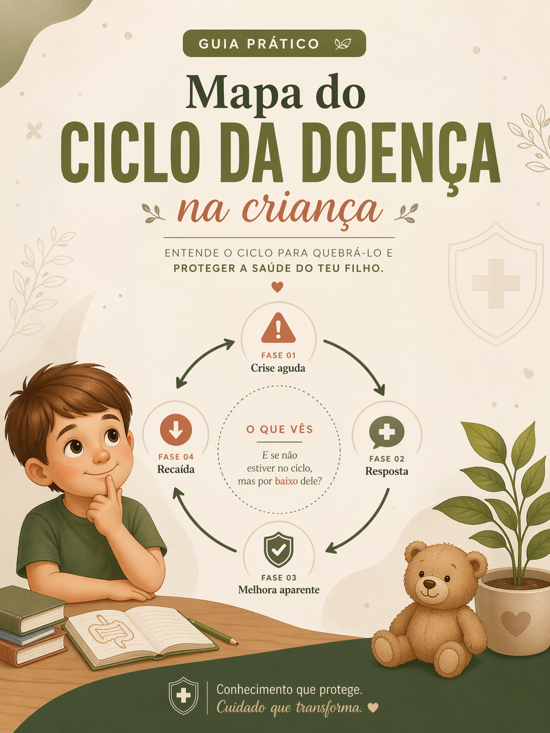 Capa do ebook Mapa do Ciclo da Doença