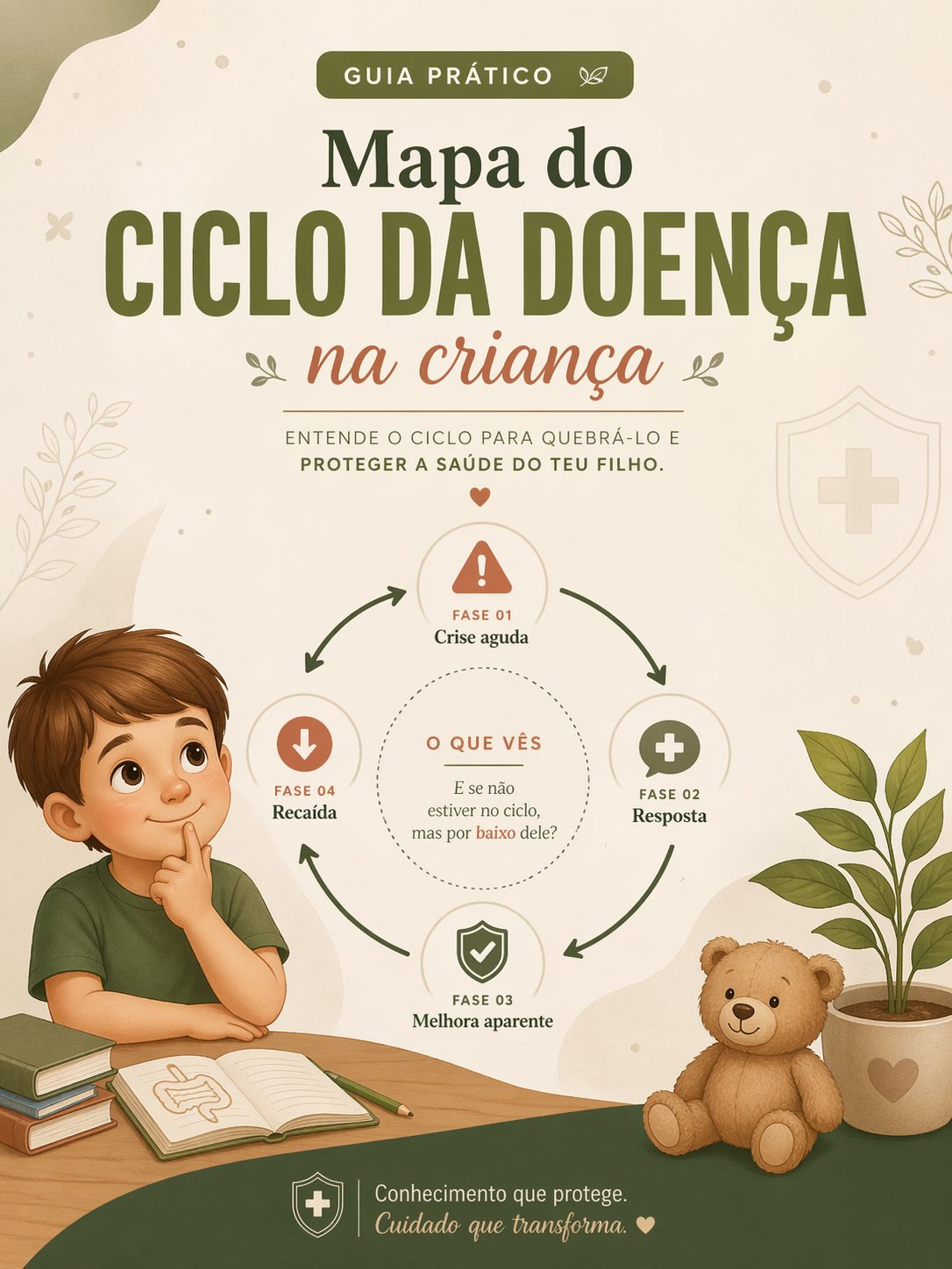 Capa do guia Mapa do Ciclo da Doença